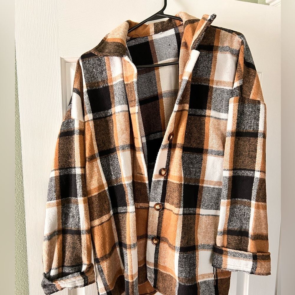 Women’s flannel jacket